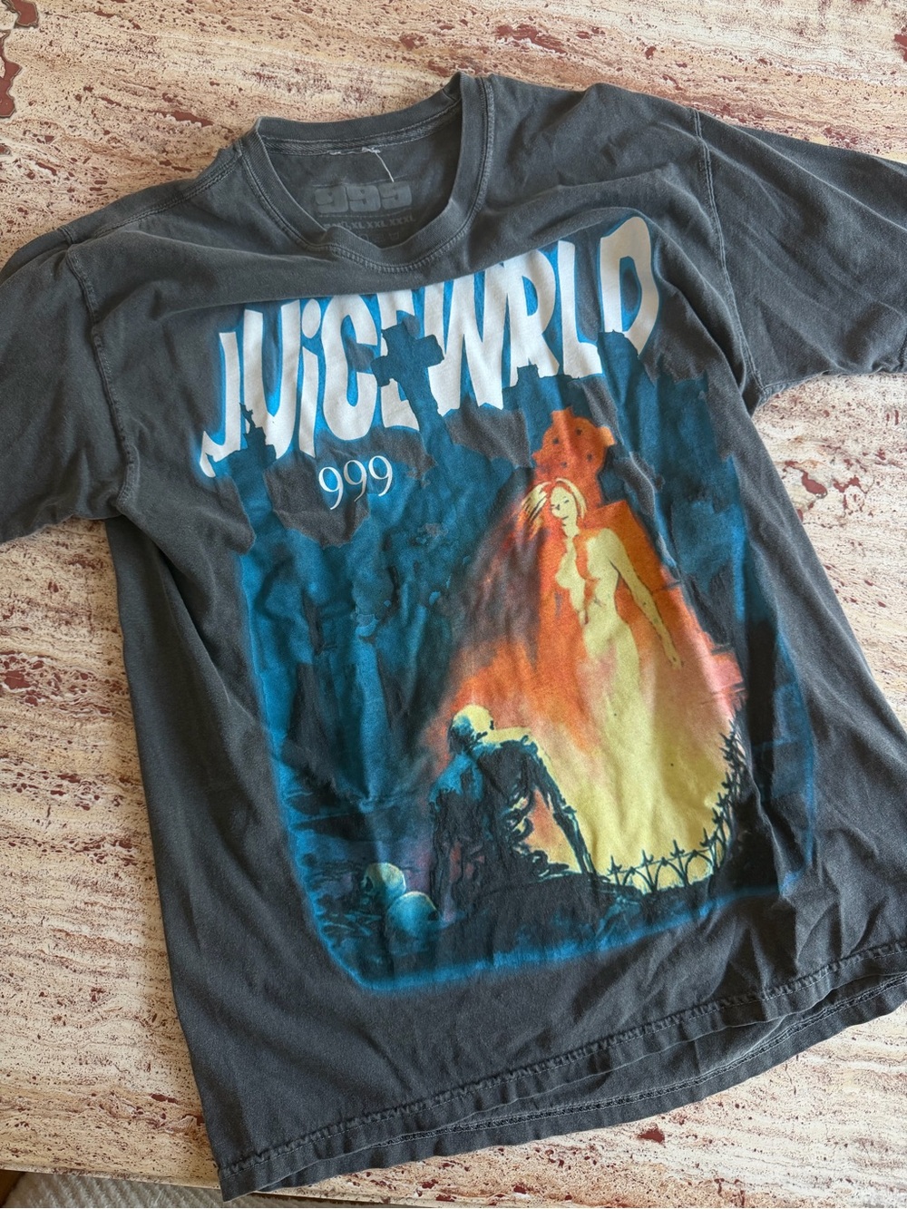 Juice WRLD Grey 999 T-Shirt